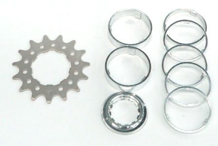 CONVERSION KIT - Single Speed, FLANGED CR-MO Drive Ring, 14T