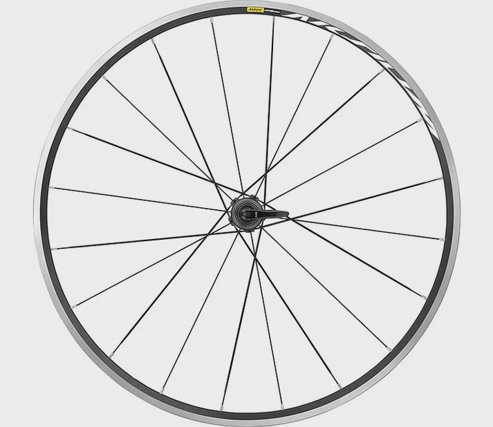 MAVIC AKSIUM REAR BLACK