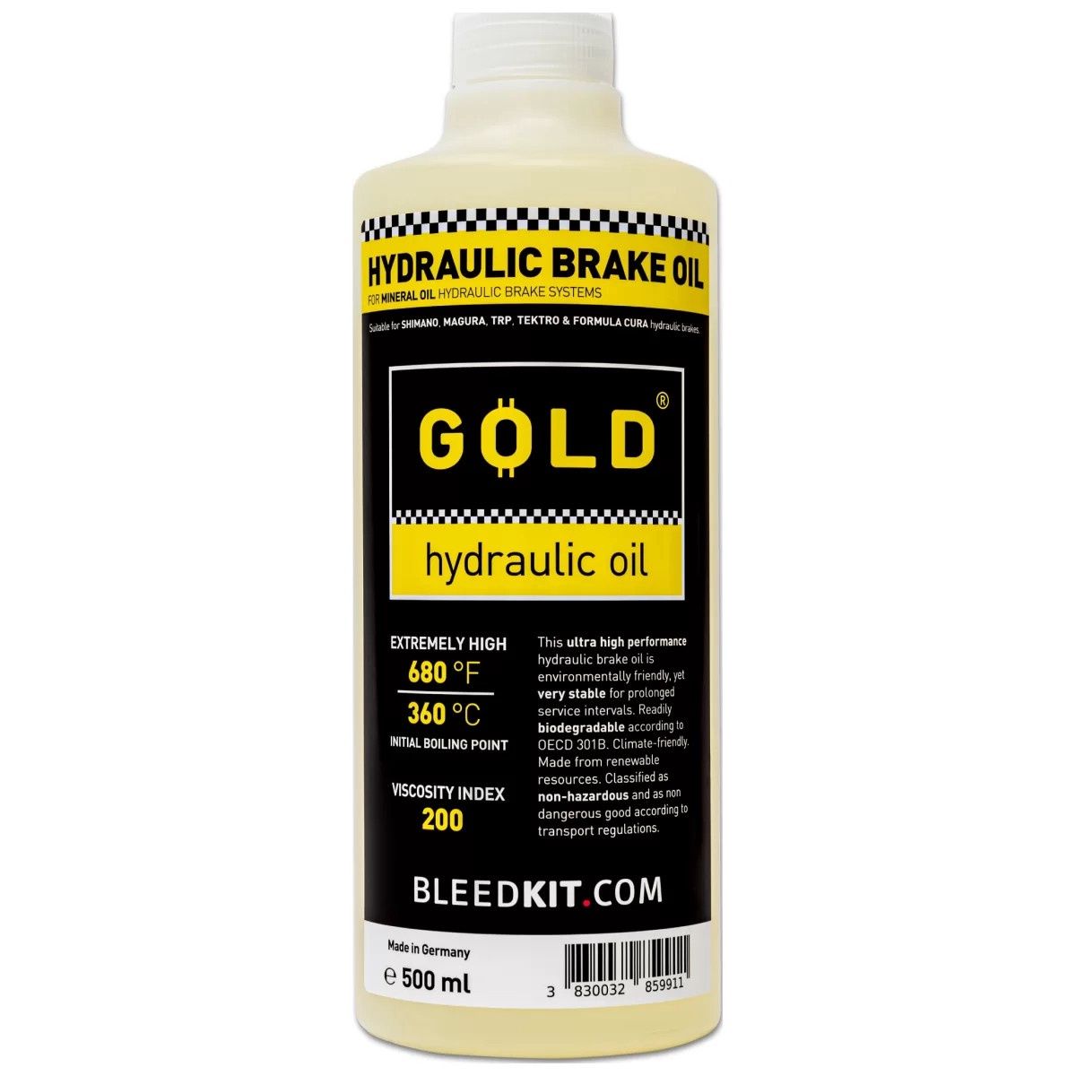 BLEEDKIT.COM Gold Mineral oil