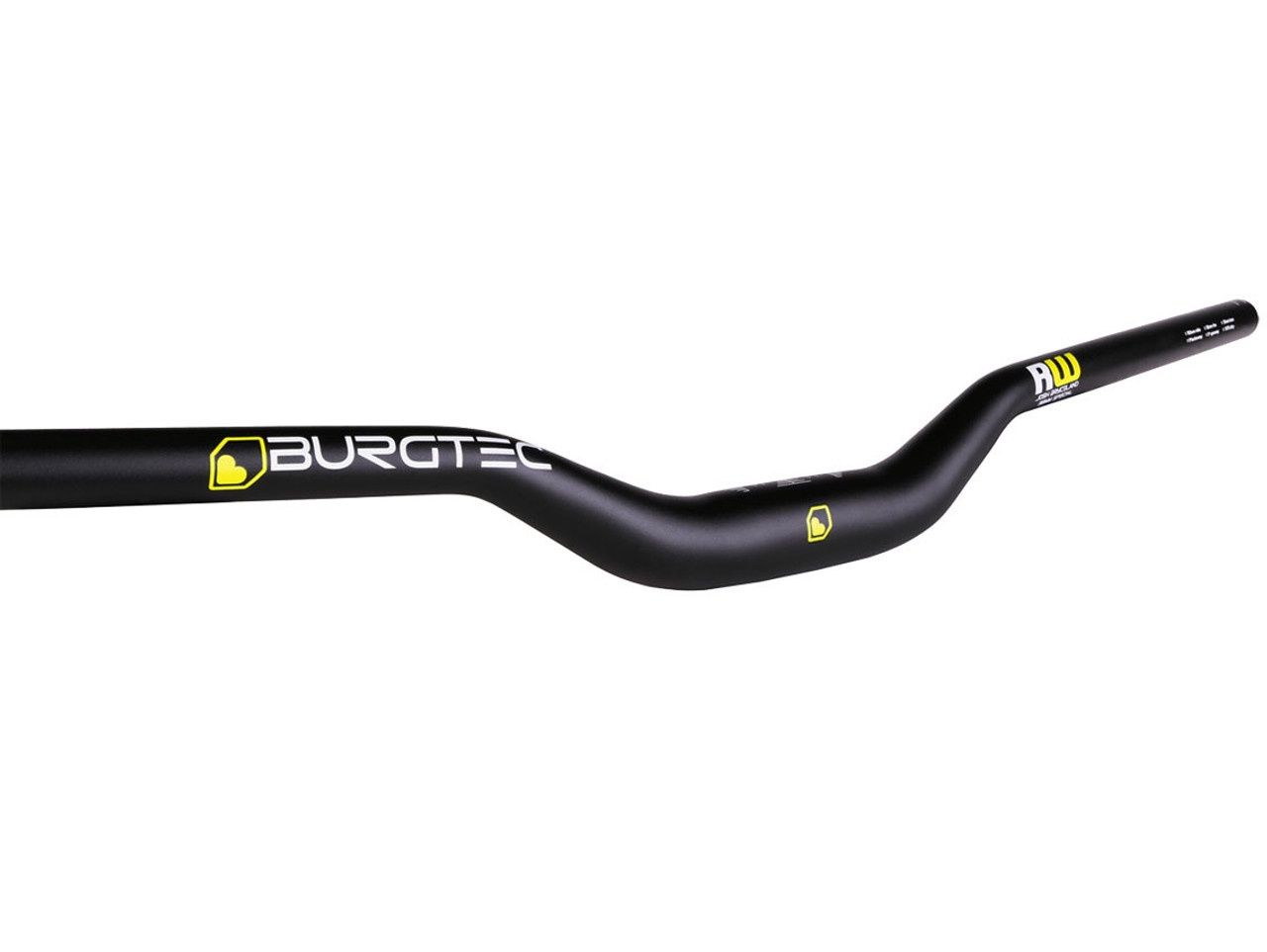 Burgtec Ride Wide Alloy Bar Josh Bryceland 35mm 800mm Rise:38mm Black