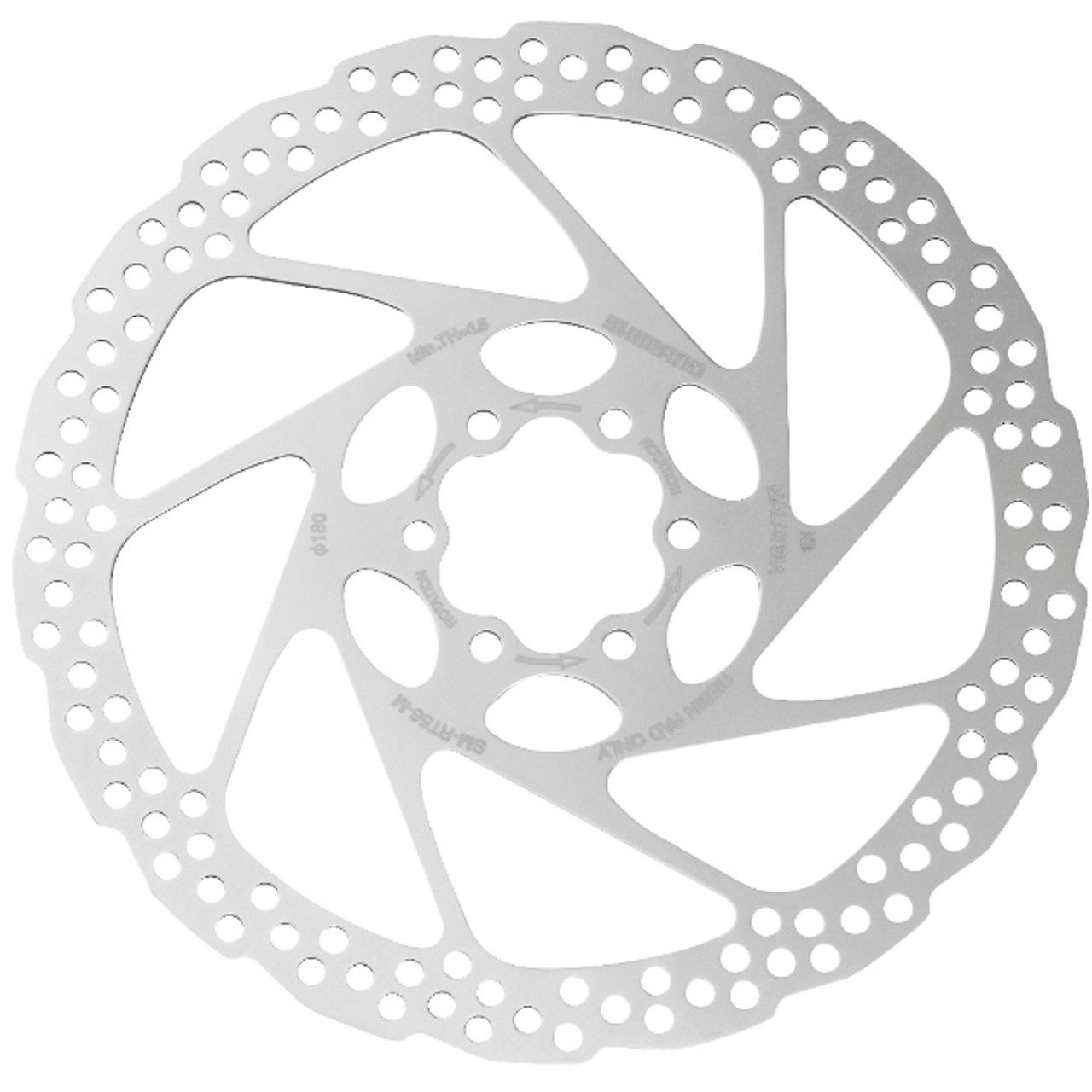 Shimano SM-RT56 DISC ROTOR 160mm   DEORE 6-BOLT for RESIN PAD