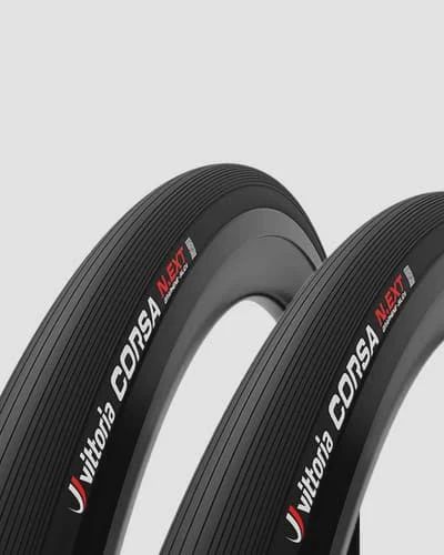 VITTORIA Twin Pack Corsa N.EXT TLR G2 BLK 28mm+80