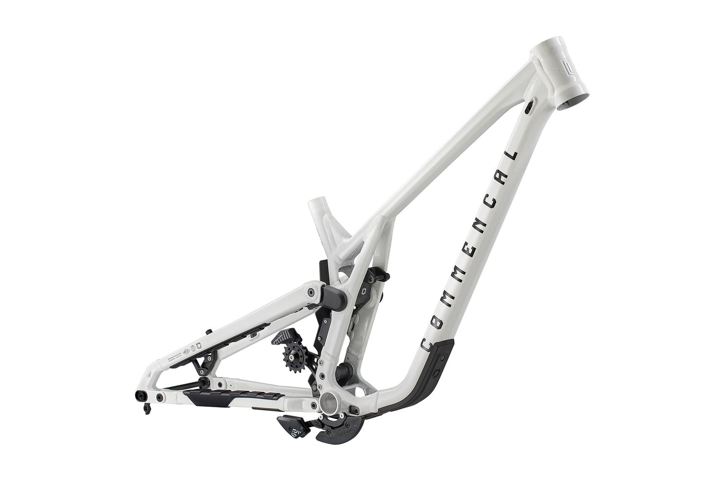 COMMENCAL SUPREME FRAME DH V5 GLITTERY WHITE