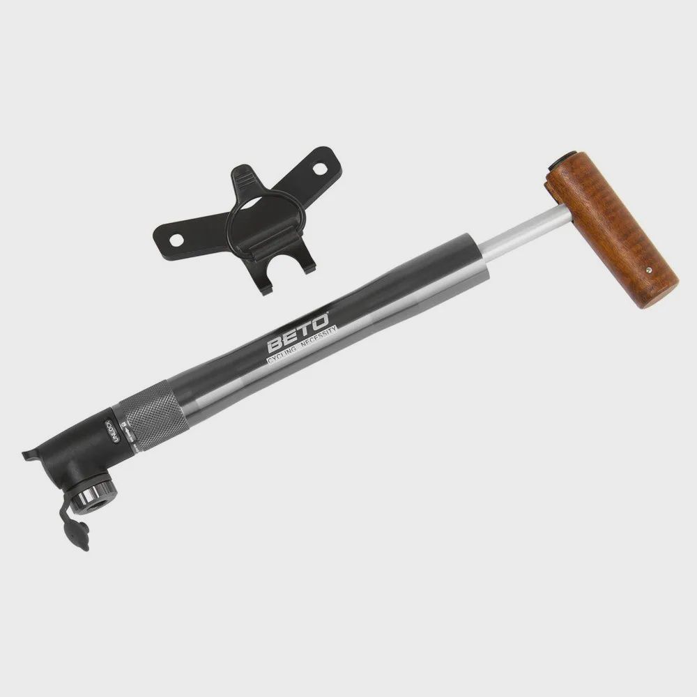 BETO High Pressure Alloy Road Pump wooden T-Handle
