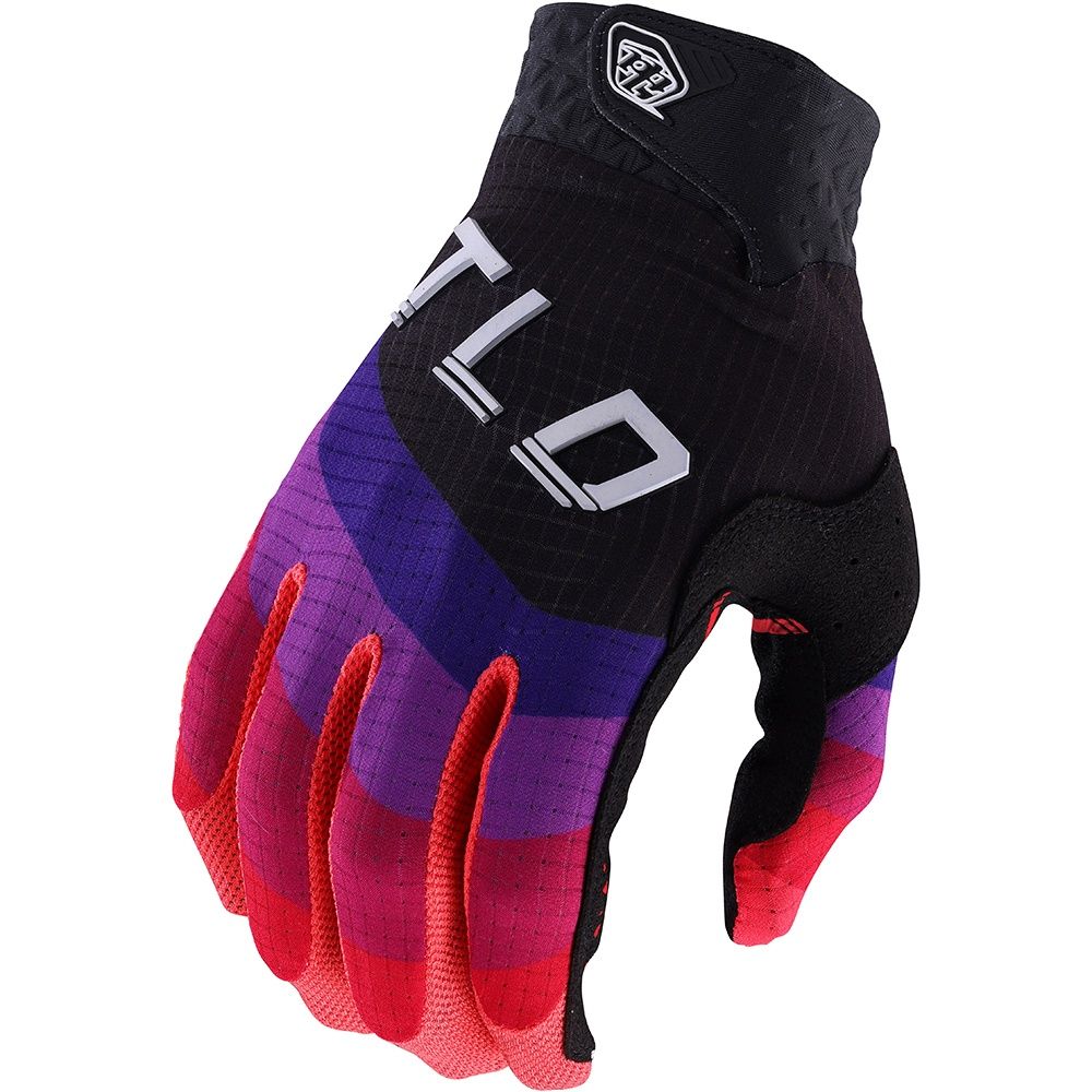 TROY LEE DESIGNS AIR GLOVE LE A1 REVERB BLACK / GLO  RED