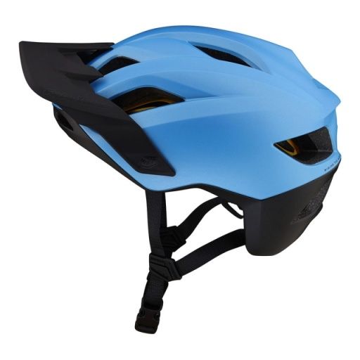 TROY LEE DESIGNS FLOWLINE HELMET MIPS, Colour: orbit oasis blue / black, Size: M/L