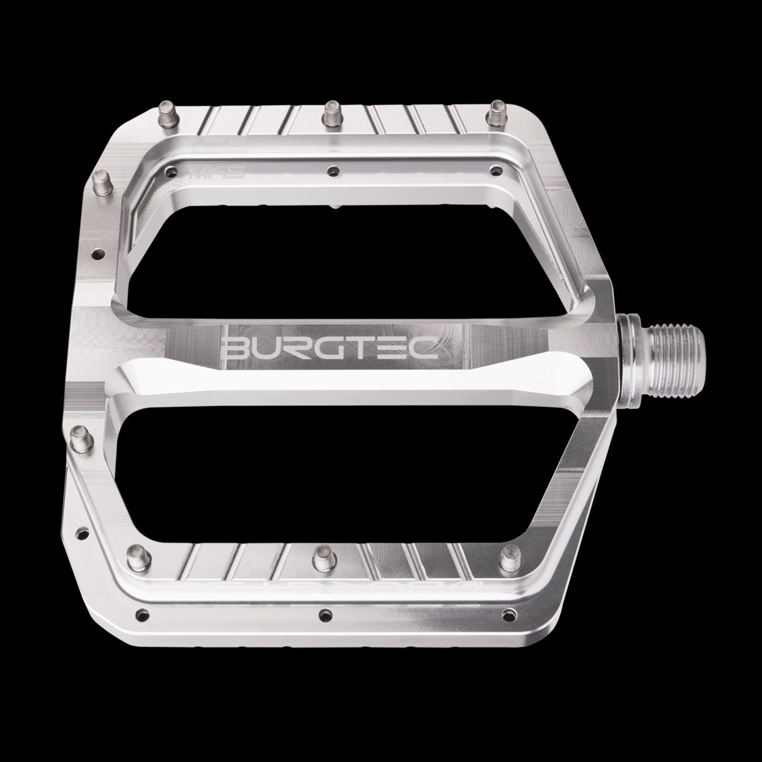 Burgtec Penthouse MK5 Steel Axle Alloy Flat Pedals