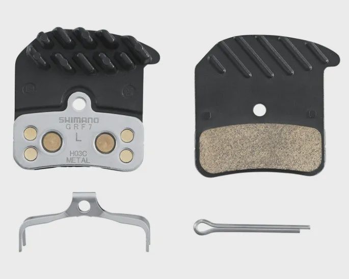 SHIMANO BR-M820 METAL PAD &amp; SPRING H03C w/ FIN also BR-M8020/M640