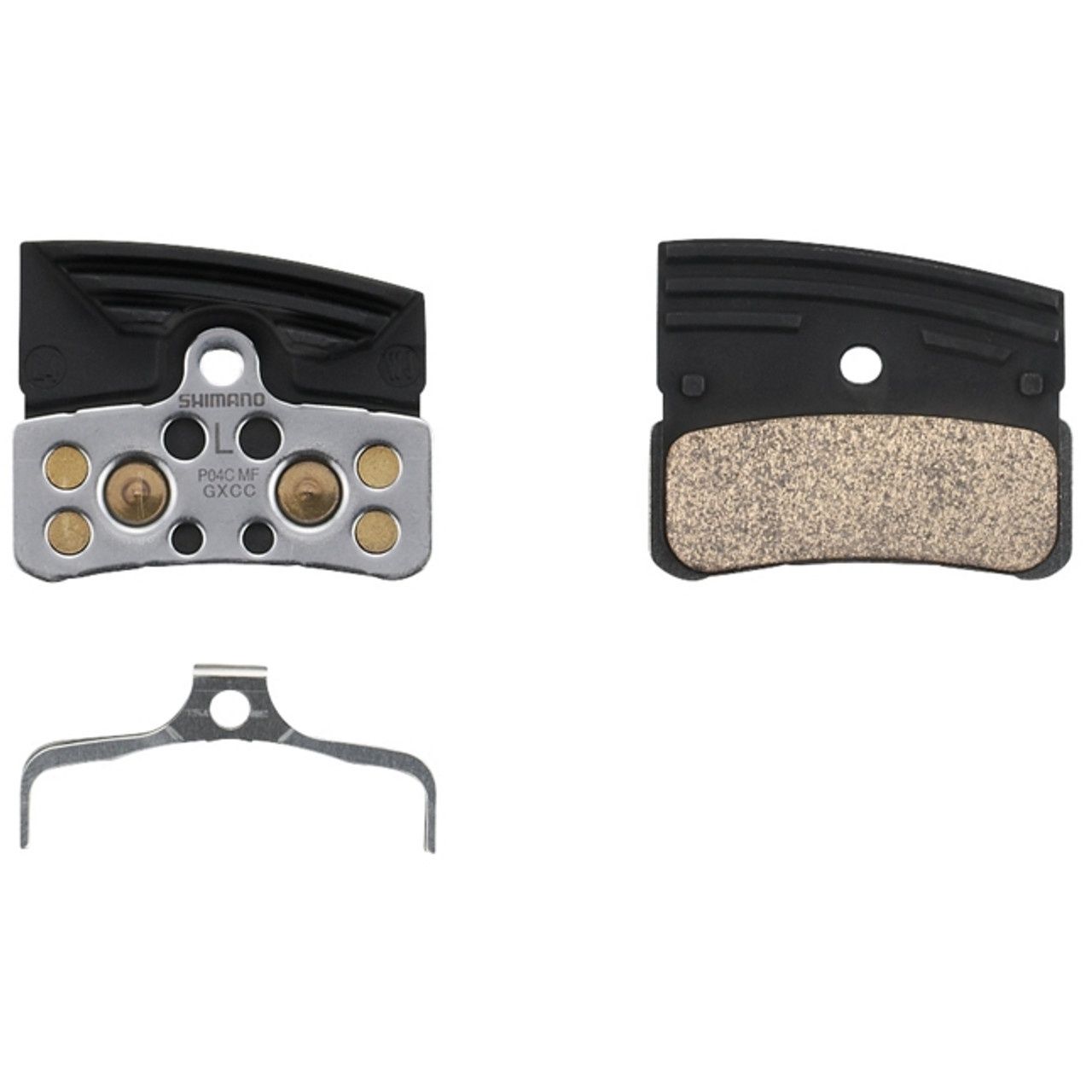 SHIMANO BR-M9220 METAL PADS &amp; SPRING P04C-RF w/FIN