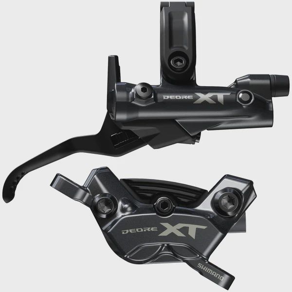 SHIMANO BR-M8220 DISC BRAKE  XT TRAIL BL-M8200 LEFT LEVER w/METAL PAD w/FIN