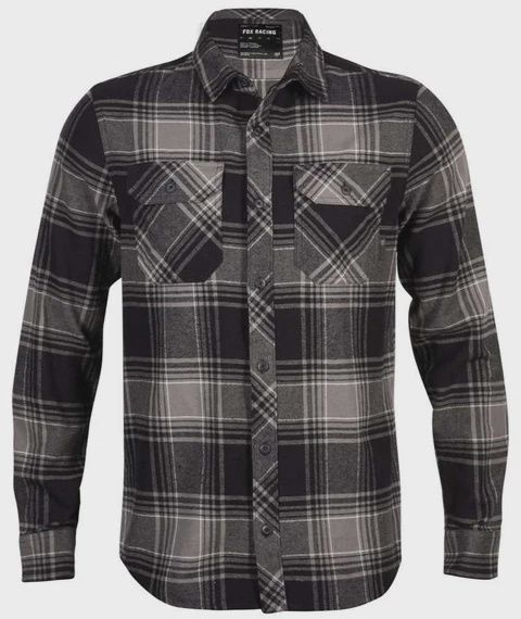 FOX TRAILDUST FLANNEL Blk //L