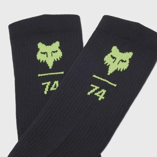 FOX 8" RANGER SOCK FOX 74 BlkYlw //S/M