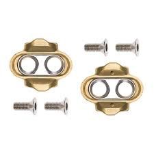 CRANKBROTHERS CLEAT STANDARD RELEASE GOLD 15 RLSE 6 DEG FLOAT