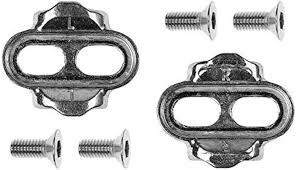 CRANKBROTHERS CLEAT STANDARD ZERO FLOAT CLEATS SILVER 15 RLSE 0 DEG FLOAT