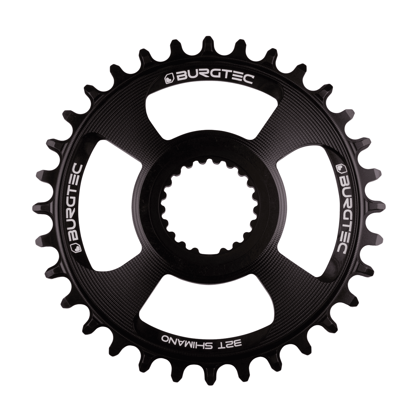 Burgtec Thick-Thin Chainring Shimano Direct Mount 12-Speed 32T