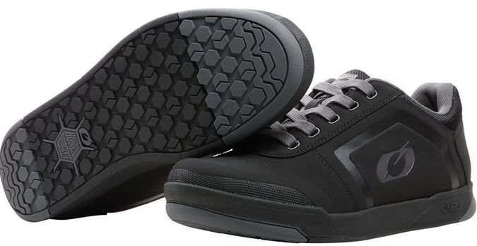 ONEAL PINNED PRO FLAT SHOE BLACK/GREY