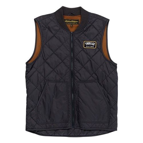 TLD 25 RUCKUS RIDE VEST MONO DARK  CANVAS, Size: Medium