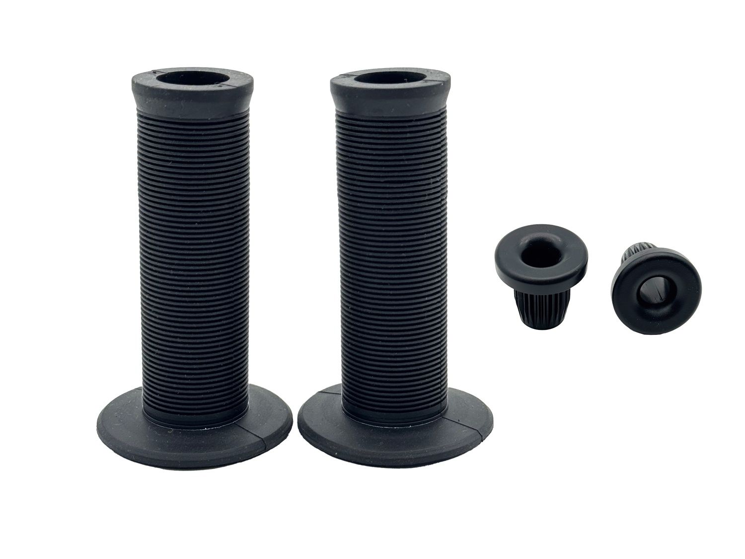 DRS GRIPS-MUSHROOM 135-W/FLANGE-135 MM-BLACK