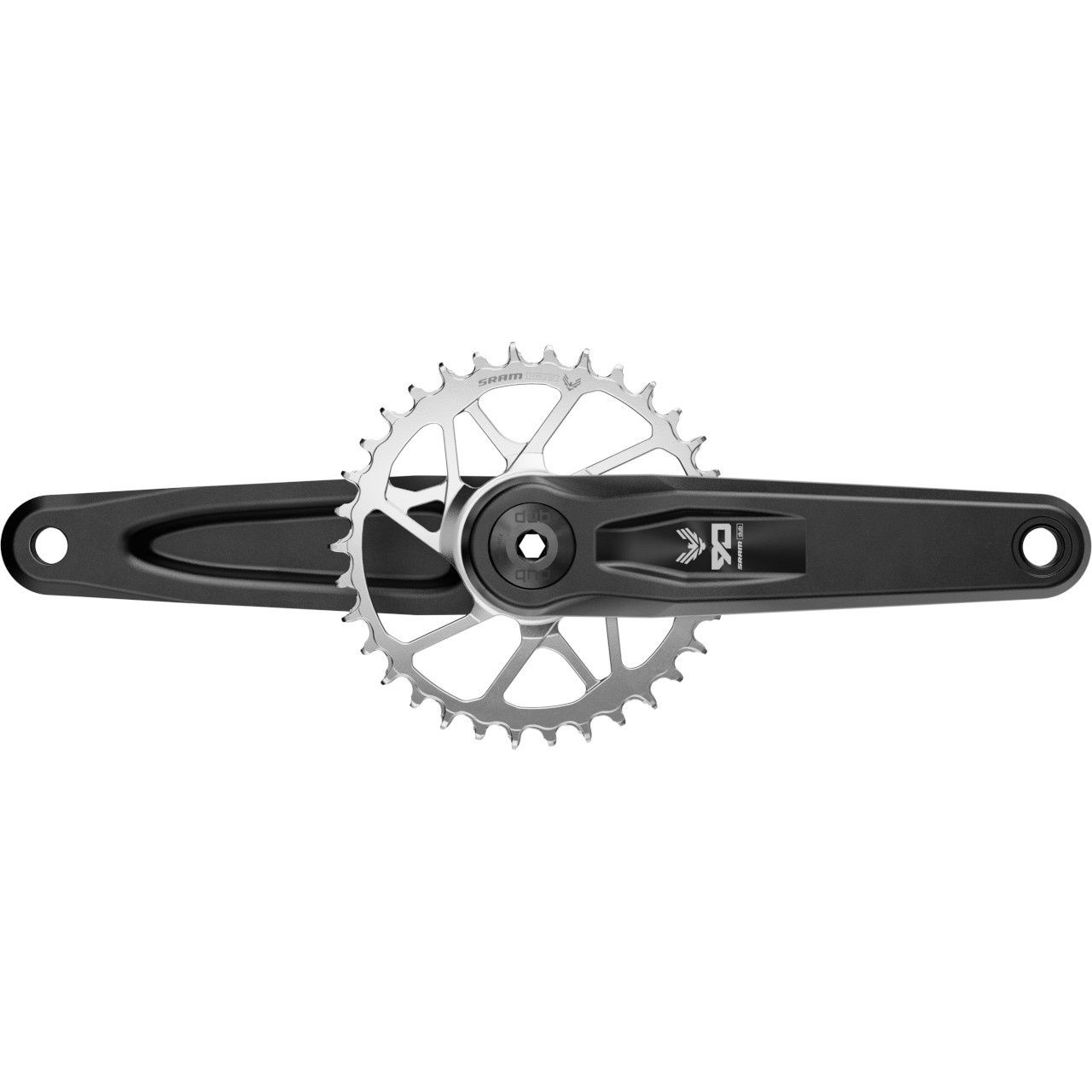 SRAM Crankset Eagle 90 Q174 CL55 DUB MTB Wide 160mm Black 2-guards 32t Steel T-Type