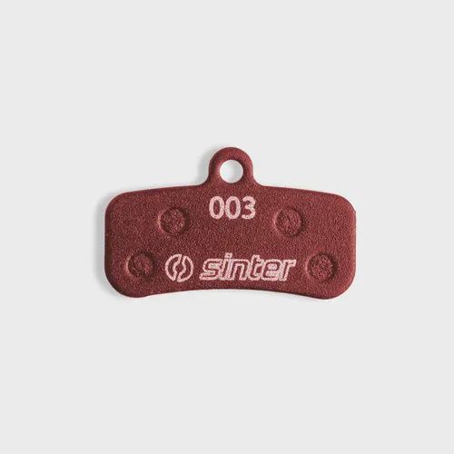 SINTER BRAKE DISC PADS - MTB standard premium pads, RED, Shimano D type