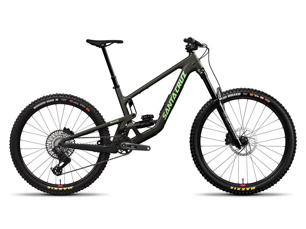 Santa Cruz Nomad GX AXS, Colour: Matte Metallic Earth, Size: Small