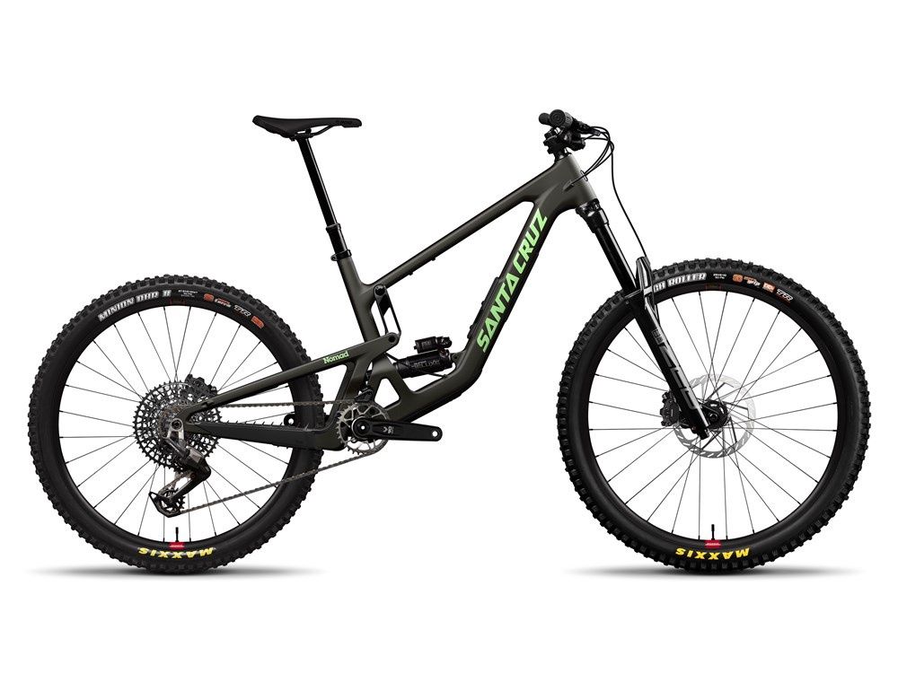 27 Santa Cruz Nomad 7 CC 90-Kit, Colour: Matte Metallic Earth, Size: Small