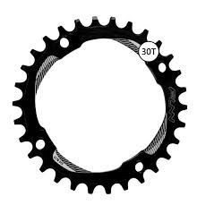 FUNN SOLO NARROW WIDE CHAIN RING, BCD 104mm (30T. BLACK)