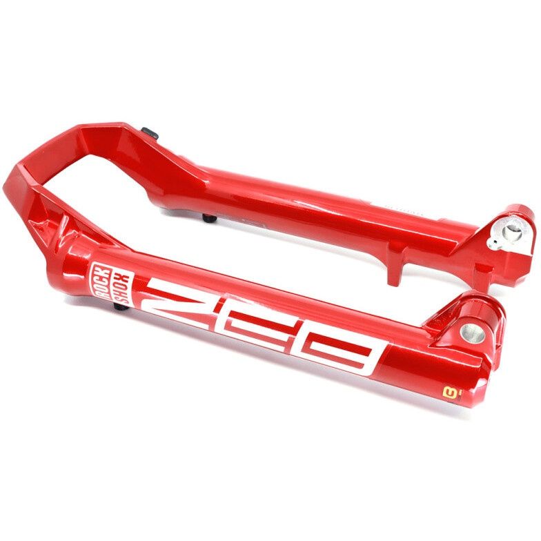 FORK LOWER LEG - (DECALS INCLUDED) 29 15X110 BOOST™ (38MM) W/ LOWER LEG PLUGS, ELECTRIC RED - ZEB ULTIMATE A1+ (2021+