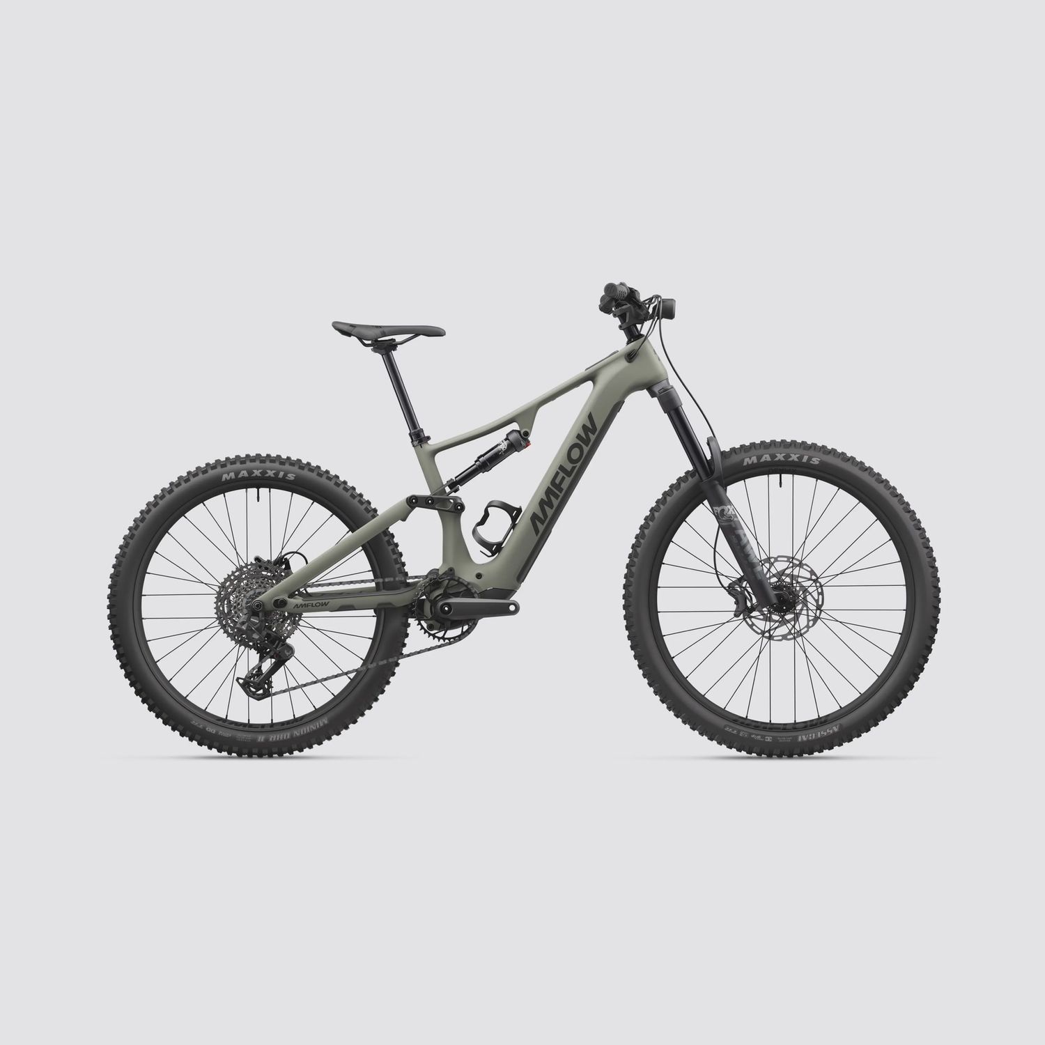 Amflow PR Carbon, Colour: Moss Green, Size: MEDIUM