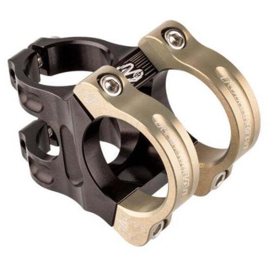 RENTHAL STEM APEX 35mm (33mm x 6 DEG RISE) BLK/ALU GOLD