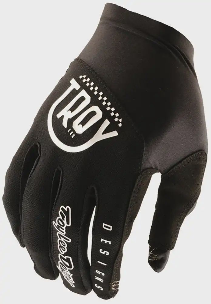 TLD 25.1 FLOWLINE GLOVE EYEZ, Colour: Black, Size: Small