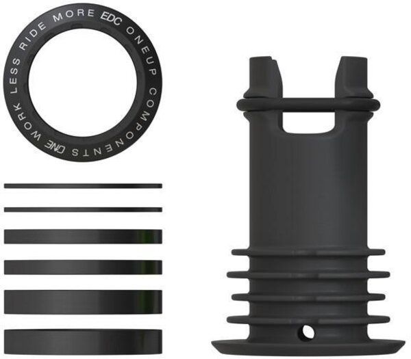 EDC Threaded Top Cap, Colour: Black