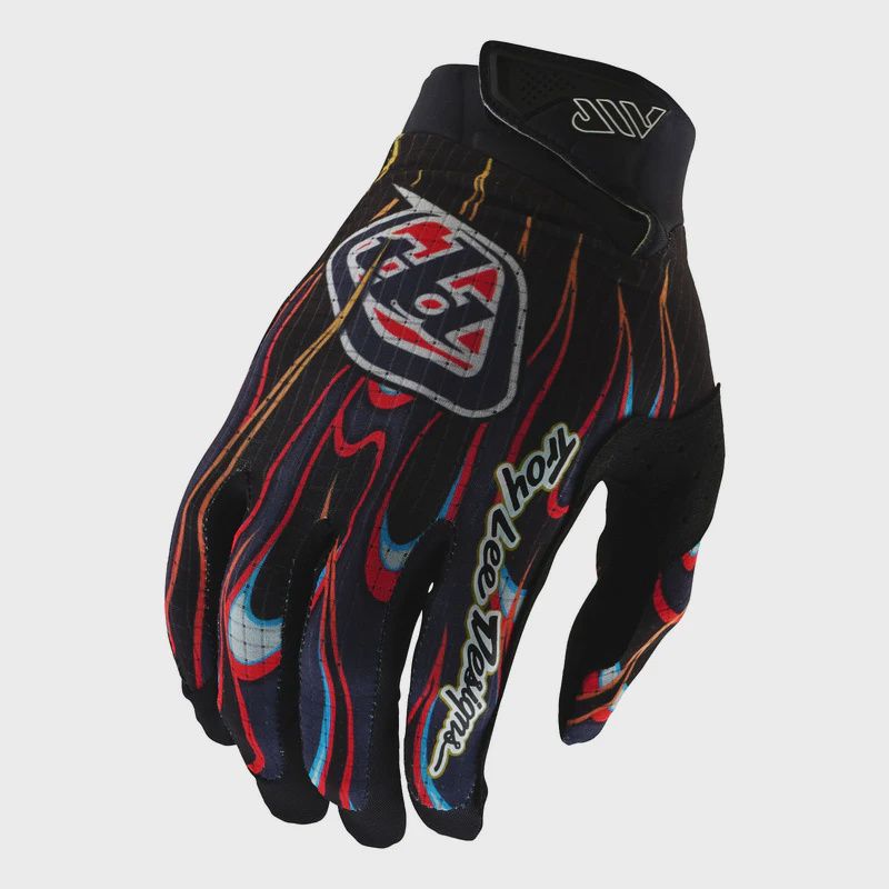 TLD 25.1 YTH AIR GLOVE TORCHED BLACK / RED