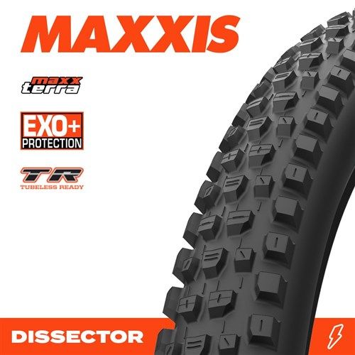MAXXIS DISSECTOR G2 29 X 2.40 MAXXTERRA EXO+ TR (NEW 2026) FOLD 60TPI E-25