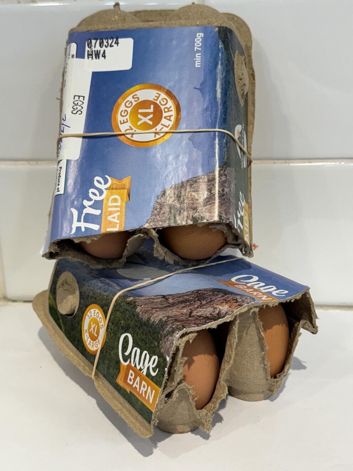 Mountain View 1/2 Dozen Cage Free Eggs, Each
