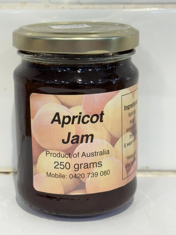 HOMESTYLE - Apricot Jam 250g jar, Each