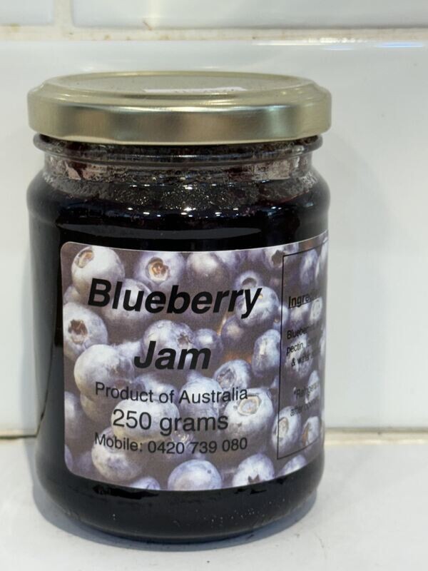 HOMESTYLE - Blueberry Jam 250g jar, Each