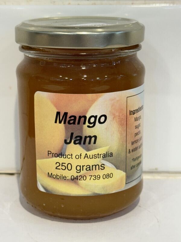 HOMESTYLE - Mango Jam 250g jar, Each