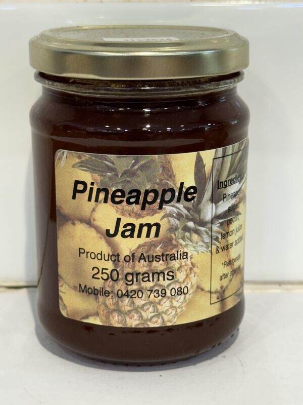 HOMESTYLE - Pineapple Jam 250g jar, Each