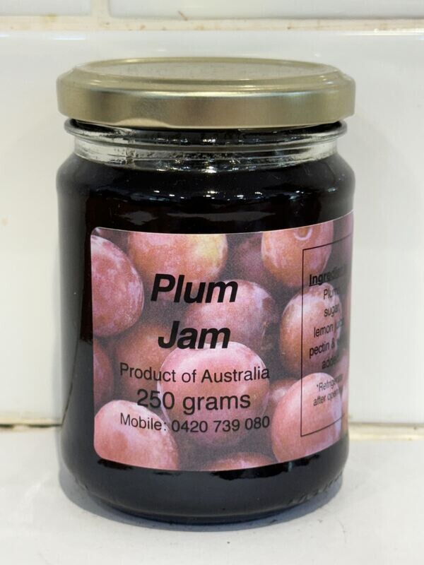 HOMESTYLE - Plum Jam 250g jar, Each