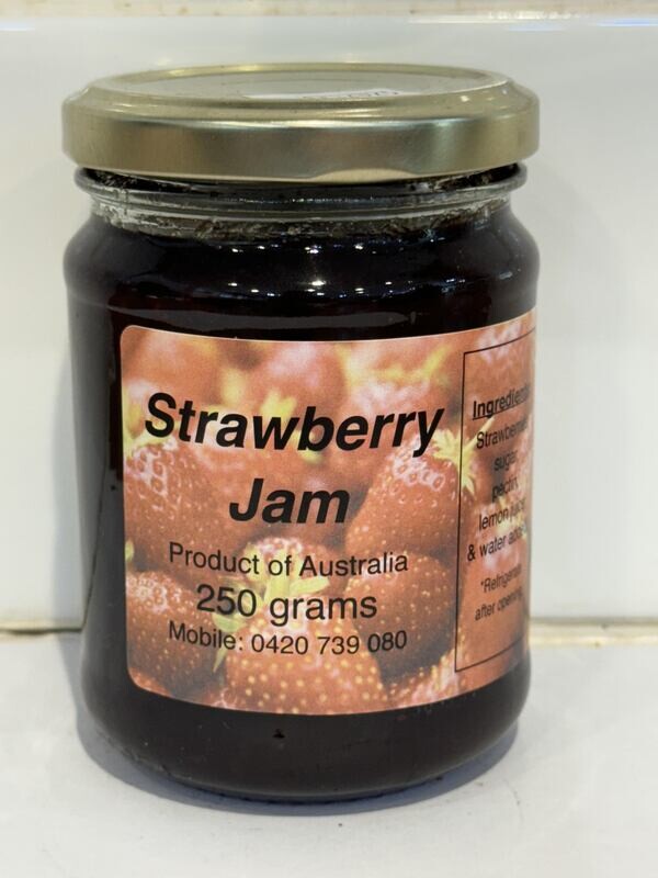 HOMESTYLE - Strawberry Jam 250g jar, Each