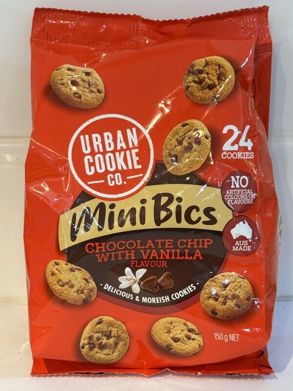 MINI BICS -  Chocolate Chip with Vanilla Flavour, Each