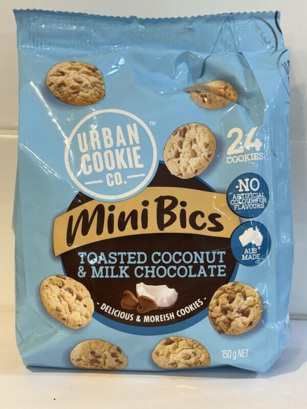 MINI BICS - Toasted Coconut and Milk Chocolate, Each