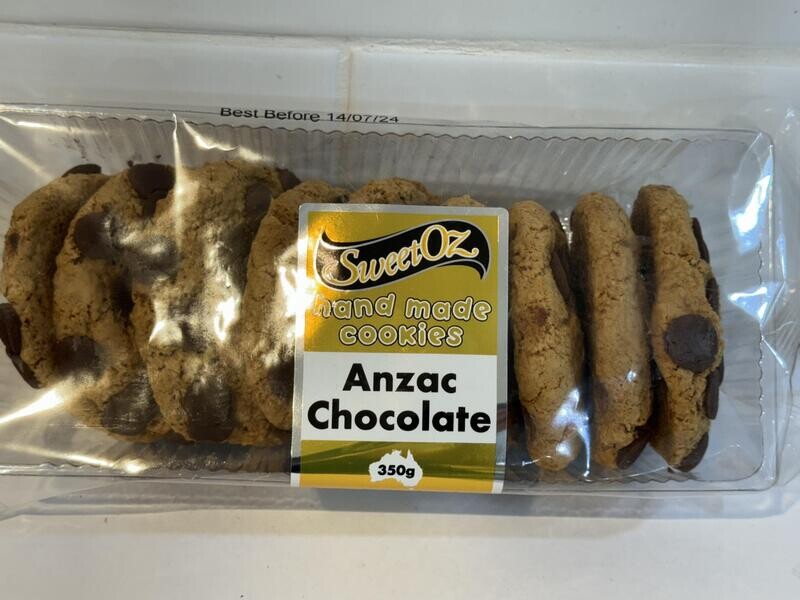 Sweet Oz - Chocolate Anzac Biscuits, Each