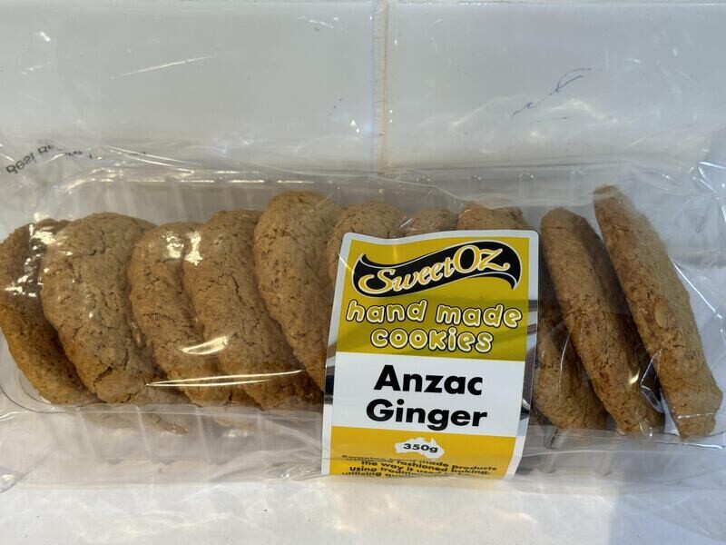 Sweet Oz - Ginger Anzac Biscuits, Each