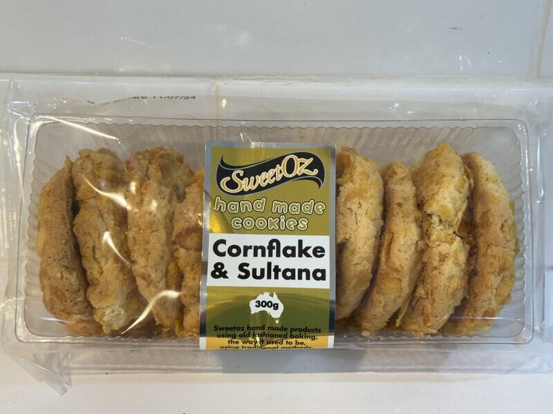 Sweet Oz - Cornflake and Sultana Biscuits, Each