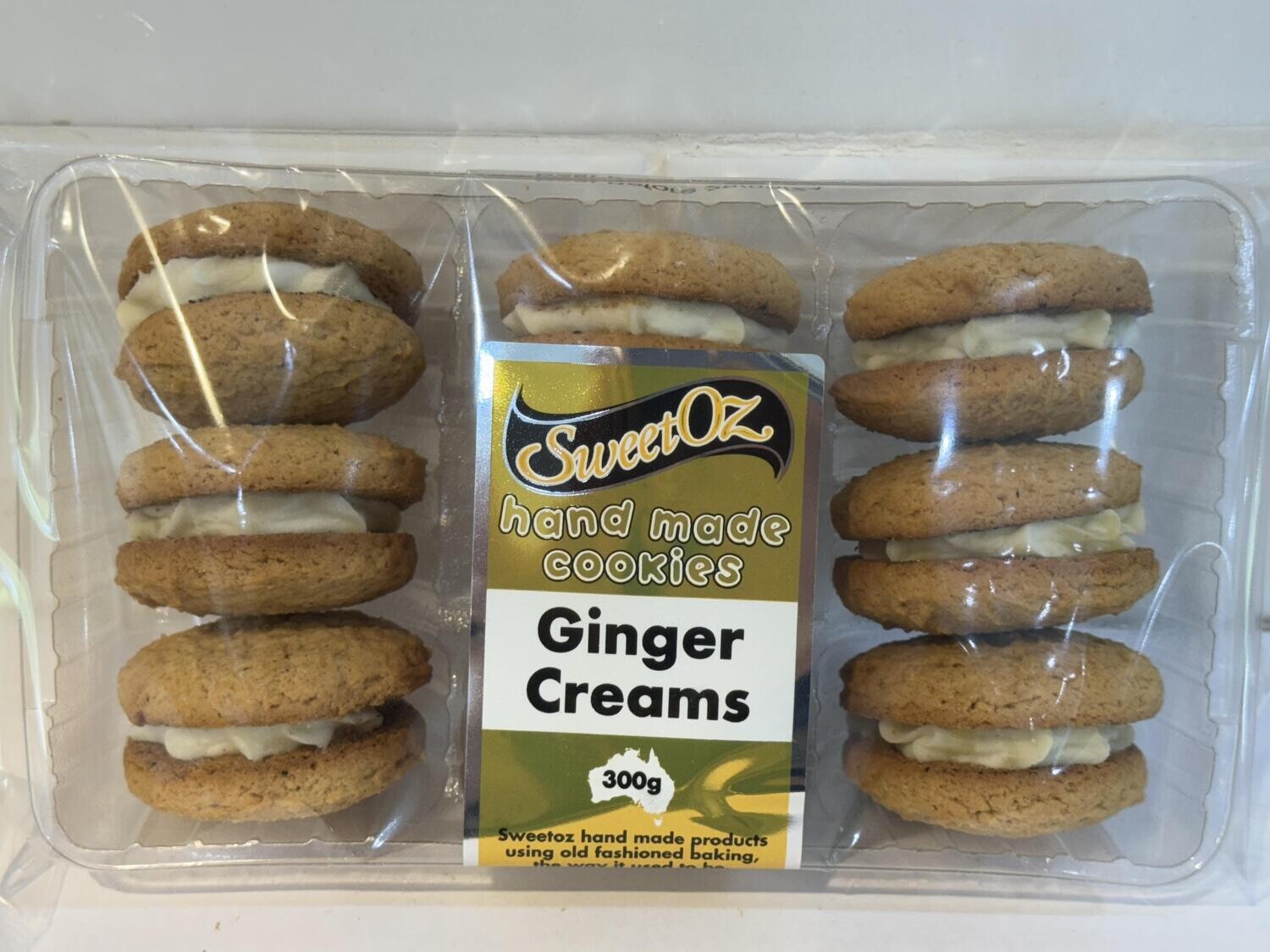 Sweet Oz - Ginger Cream Biscuits, Each