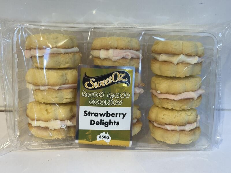 Sweet Oz - Strawberry Delight Biscuits, Each