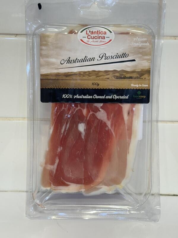 L&#39;ANTICA CUCINA - 100g Australian Prosciutto Sliced, Each