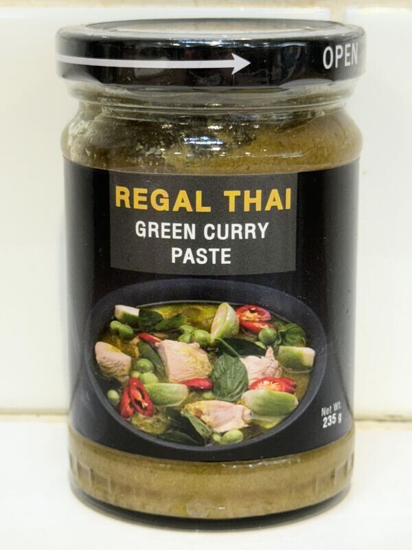 REGAL THAI - Green Curry Paste 235gm, Each